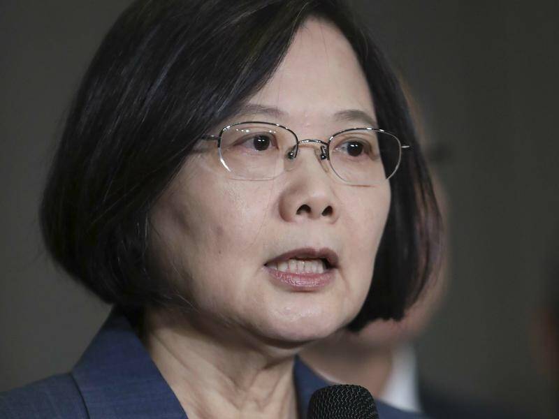 Taiwan President Tsai Ing-wen has criticised Beijing for imposing a tourist travel ban.