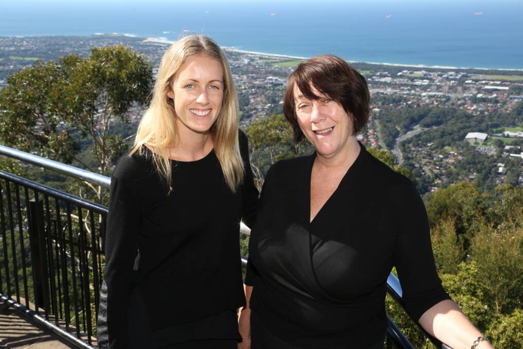 Growth focus: Property Council Illawarra regional director Peta Fitzgerald (left) and research leader Judith Stubbs. Picture: GREG ELLIS