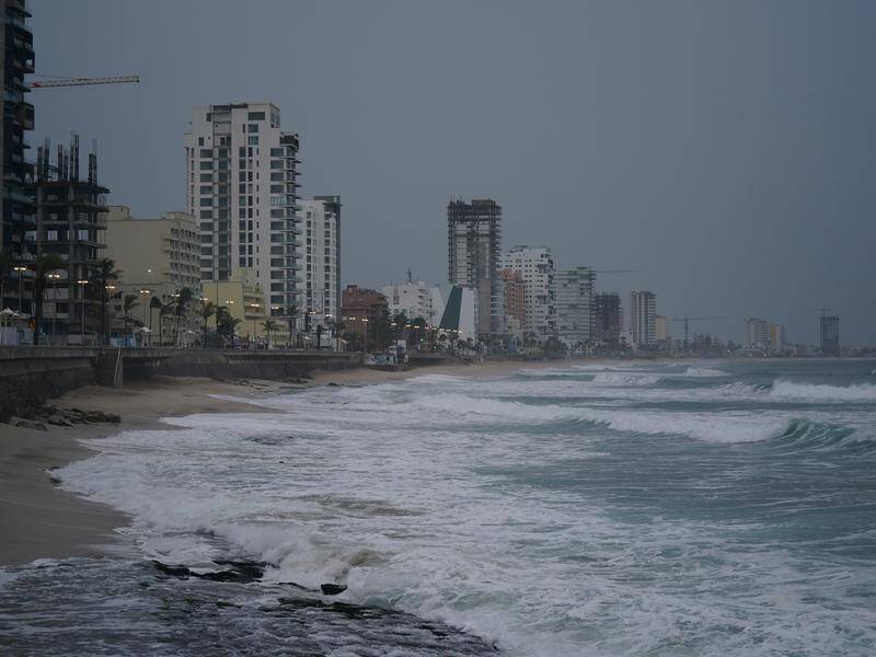 Mexican authorities say Hurricane Orlene could cause mudslides and flooding in low-lying areas. (AP PHOTO)