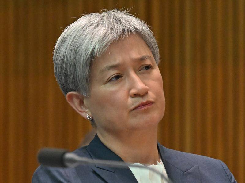 Foreign Minister Penny Wong signed off on the latest rounds of export sanctions on October 25. (Mick Tsikas/AAP PHOTOS)