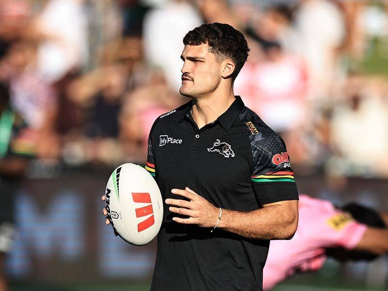 Panthers ace Nathan Cleary will be fit to play against Canterbury after his recent hamstring woes. (Mark Evans/AAP PHOTOS)