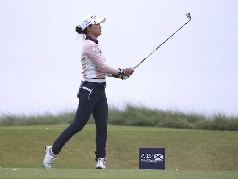 Minjee Lee will be hoping to bounce back in the Ladies Scottish Open after her two-over 73.