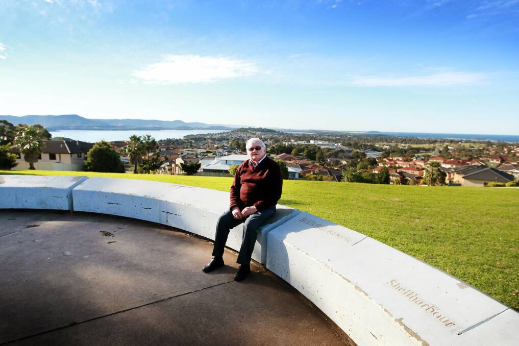 Former Shellharbour mayor John O'Dwyer and other councillors fought to make sure the development came with appropriate infrastructure. Picture: SYLVIA LIBER