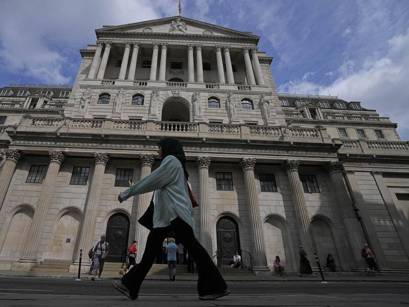 The Bank of England worries tightness in the labour market will add to a surge in price pressures. (AP PHOTO)