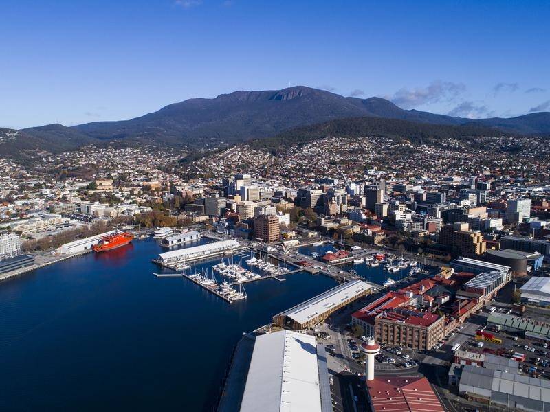 The Tasmanian government has launched a new tourism campaign as new figures show a drop in visitors.