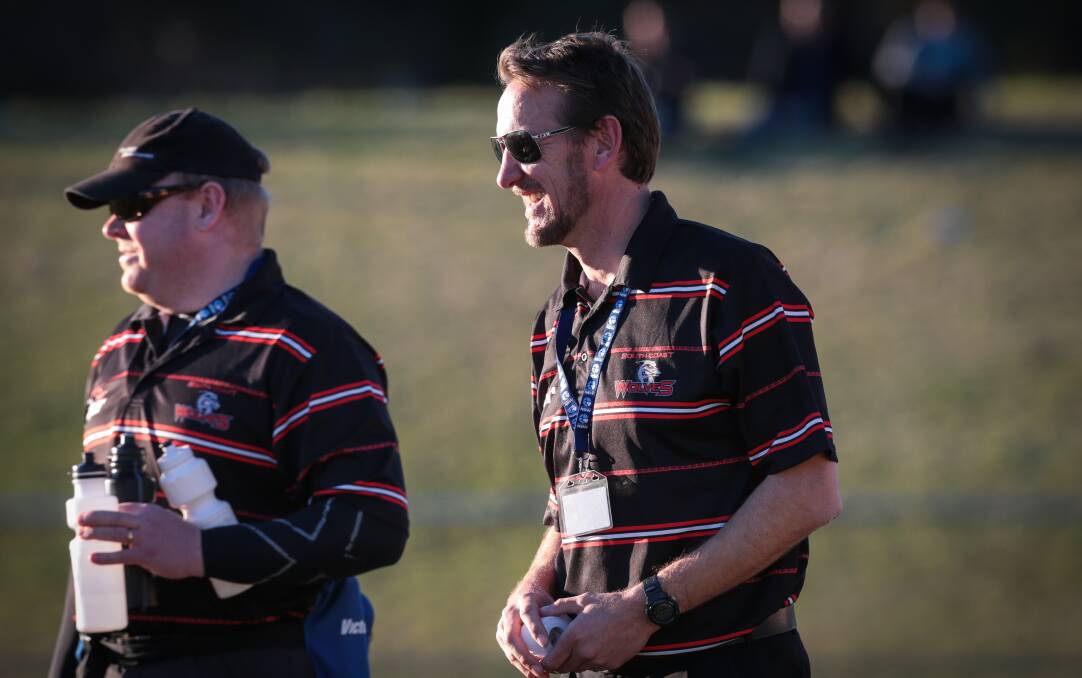 Wolves coach Richard Lloyd saw little to his liking against Rockdale on Sunday.Picture: ADAM McLEAN