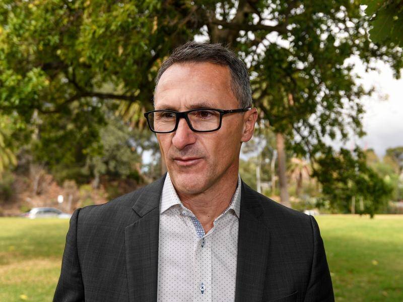 Richard Di Natale has distanced himself from the protester who tried to egg Scott Morrison.