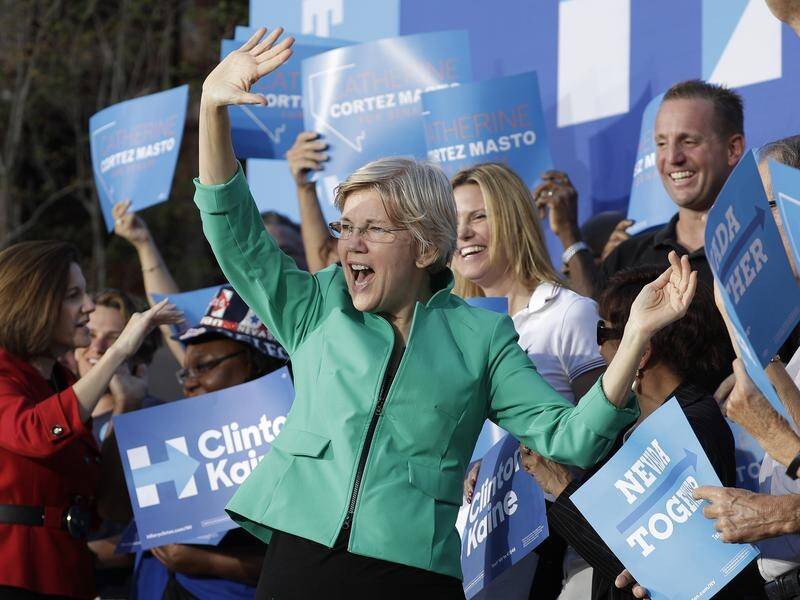 US Democratic presidential candidate Elizabeth Warren has hit the campaign trail in Nevada.