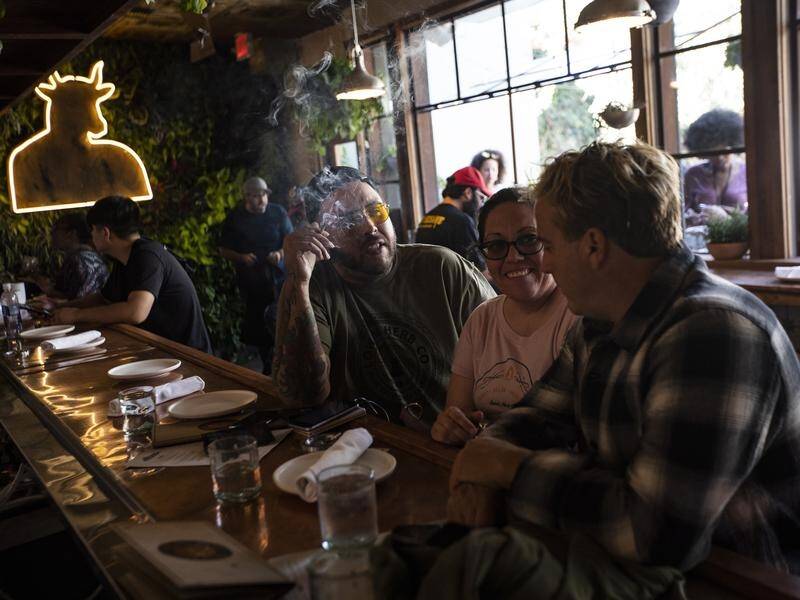 America's first cannabis cafe opens in California.