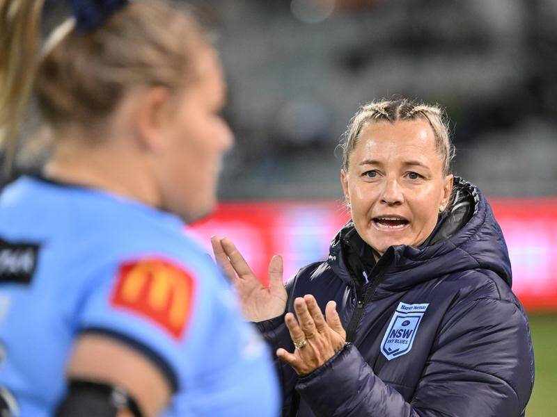 NSW Blues women's coach Kylie Hilder's first priority is the result rather than the score. (Mick Tsikas/AAP PHOTOS)