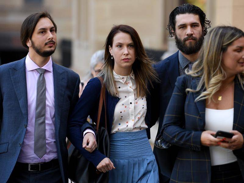 Hannah Quinn (centre) should not be jailed for her role after a man was killed, her lawyer says.