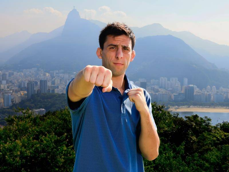 Steve Erceg is willing to take a hard-learnt lesson from his UFC title challenge defeat in Brazil. (HANDOUT/UFC)