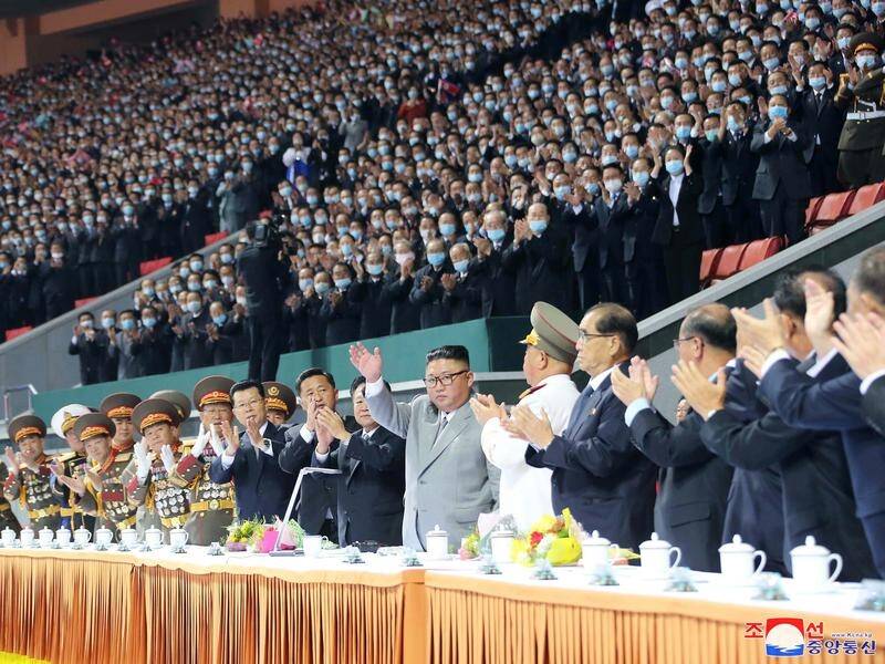North Korean leader Kim Jong-un has given a speech on the 75th anniversary of the Workers' Party.