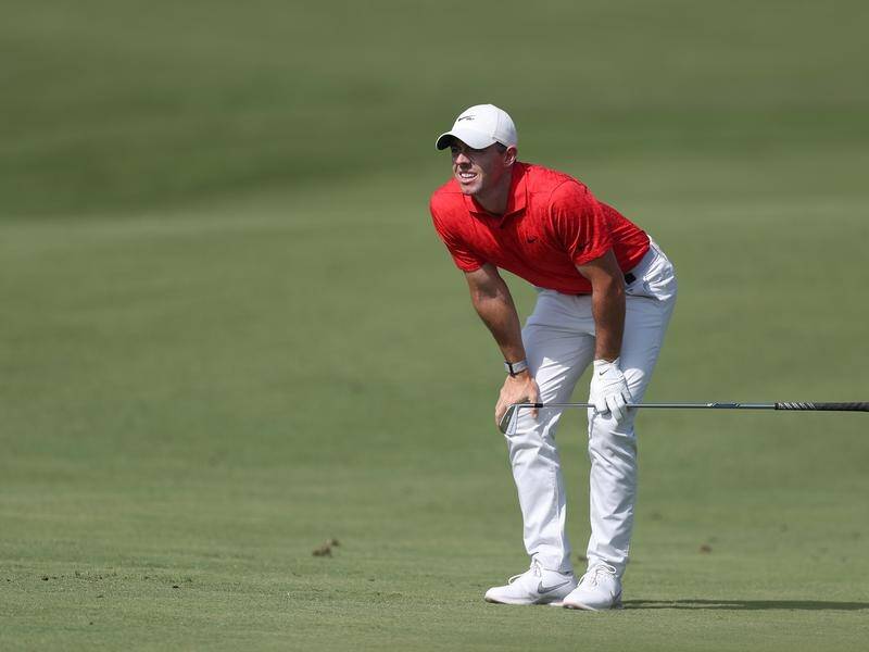 Rory Mcilroy will take a one-shot lead into the final day of the World Tour Championship in Dubai.