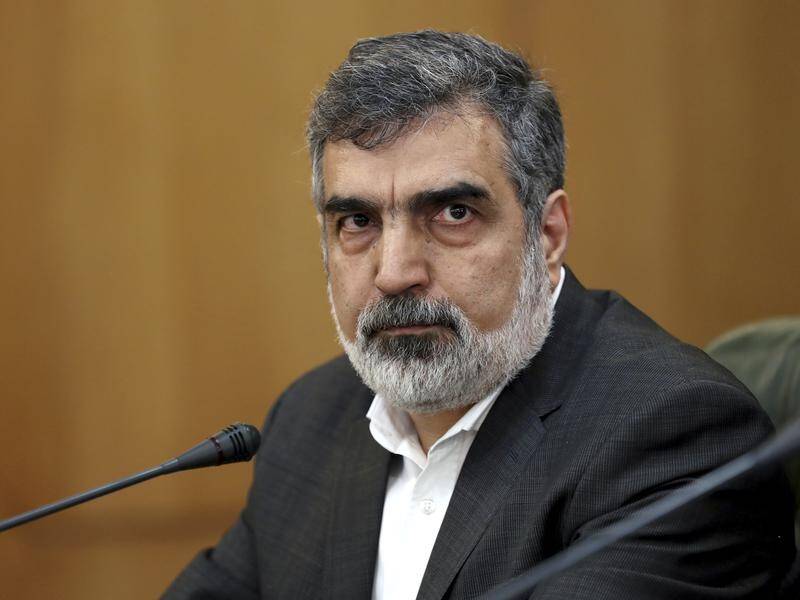 Iran's atomic agency spokesman says his country has breached its 2015 agreement with world powers.