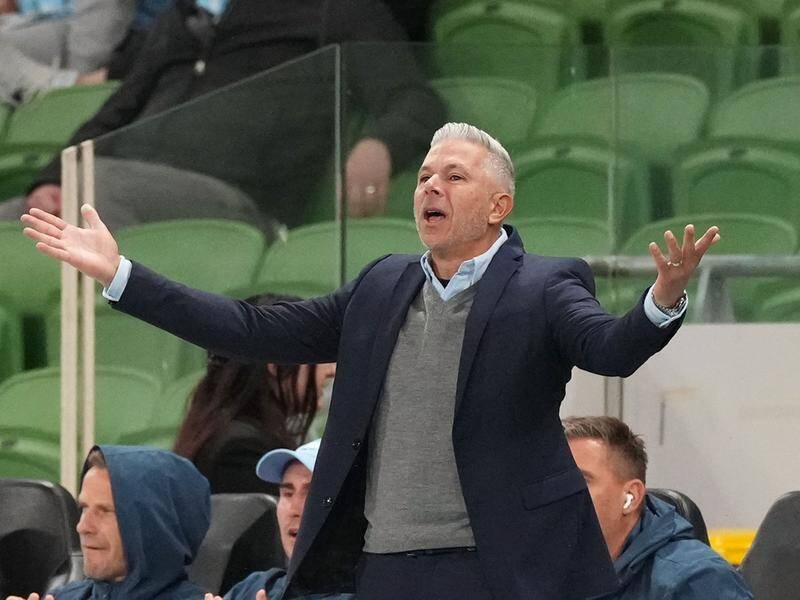 Steve Corica has been axed by Sydney FC as they sit last on the A-League Men ladder. (Scott Barbour/AAP PHOTOS)
