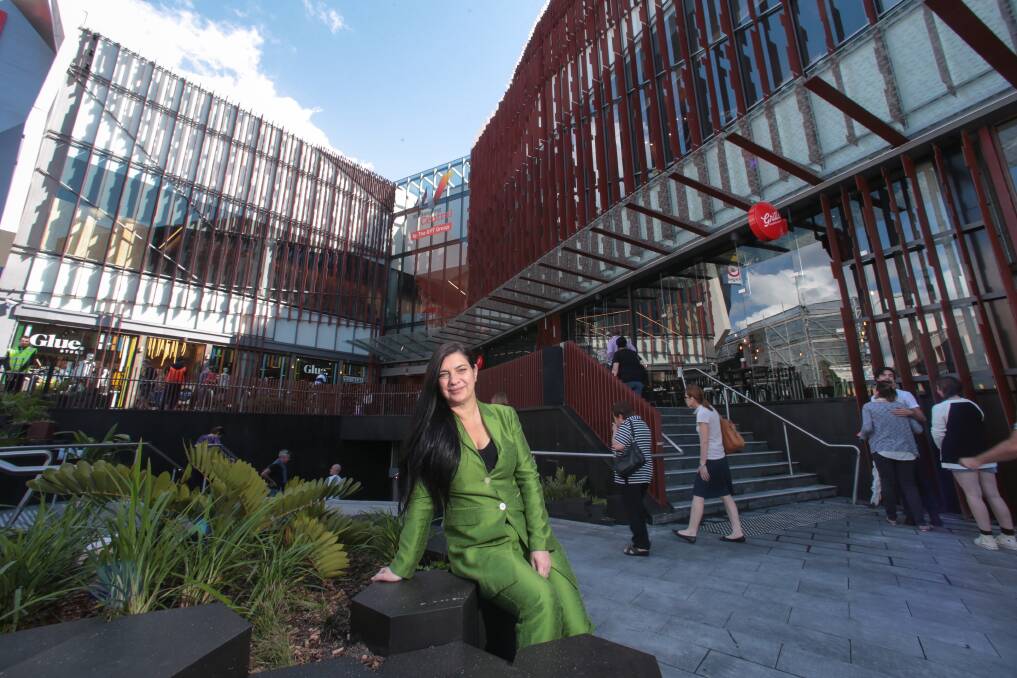 Head architect of the GPT shopping mall project, Susanne Pini. Picture : ADAM McLEAN.