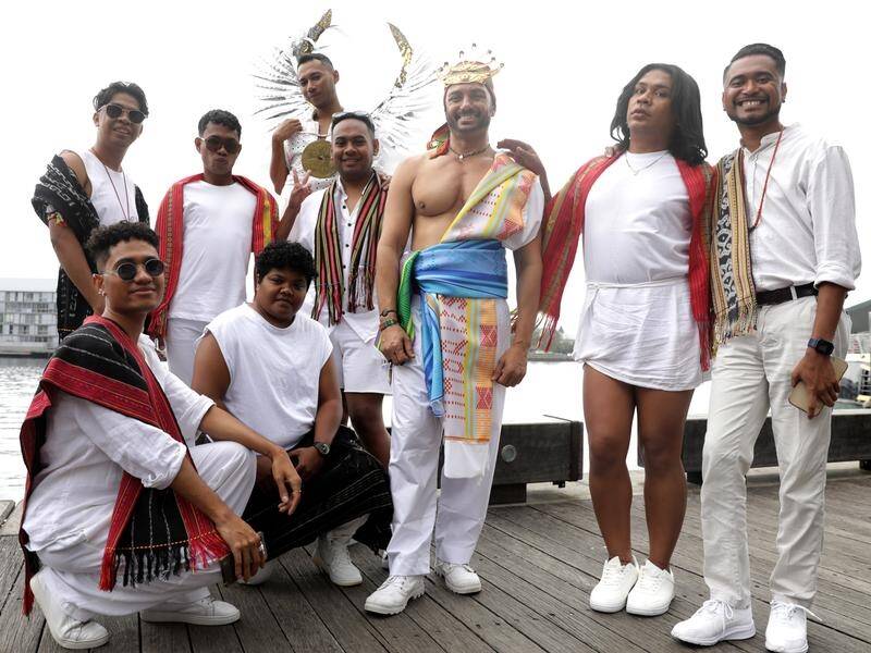Sydney's Gay and Lesbian Mardi Gras Parade will include a float of performers from East Timor. (Esther Linder/AAP PHOTOS)