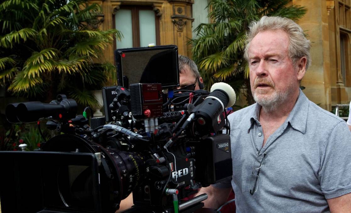 Ridley Scott checked out the Innovation Campus at the University of Wollongong as a possible film location.