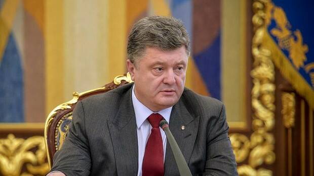Ukrainian President Petro Poroshenko has called the crash of Malaysia Airlines MH17 a 'terrorist act' and blamed pro-Russian rebels on shooting it down. Picture: REUTERS