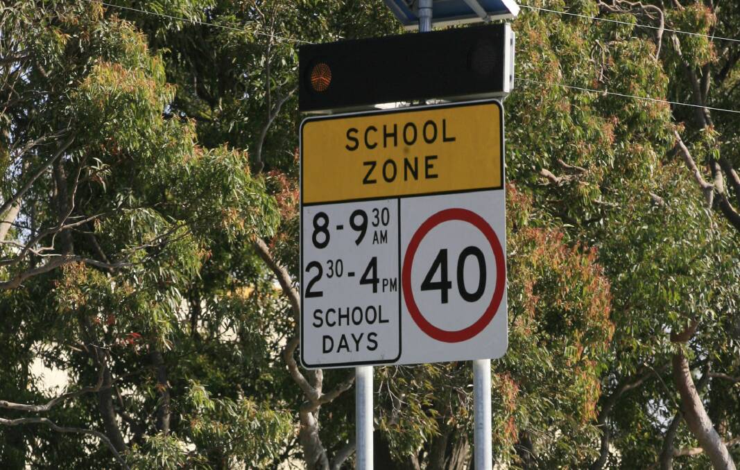 School speed zones a hard lesson