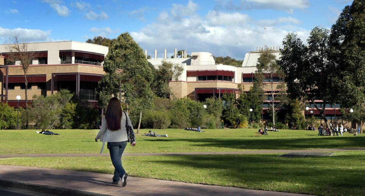 The University of Wollongong. File picture