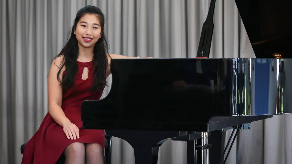 Passion: Yang-Ming Goh placed second in the baroque piano section at the eisteddfod.Picture: ADAM McLEAN