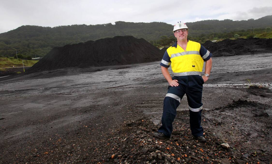 Wollongong Coal chief operating officer David Stone in March. Picture: ORLANDO CHIODO