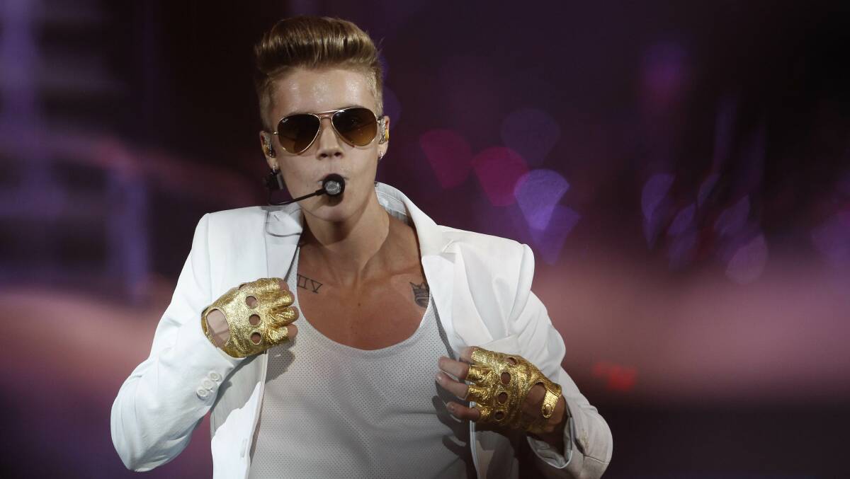 Justin Bieber in Lisbon in 2013. Picture: REUTERS