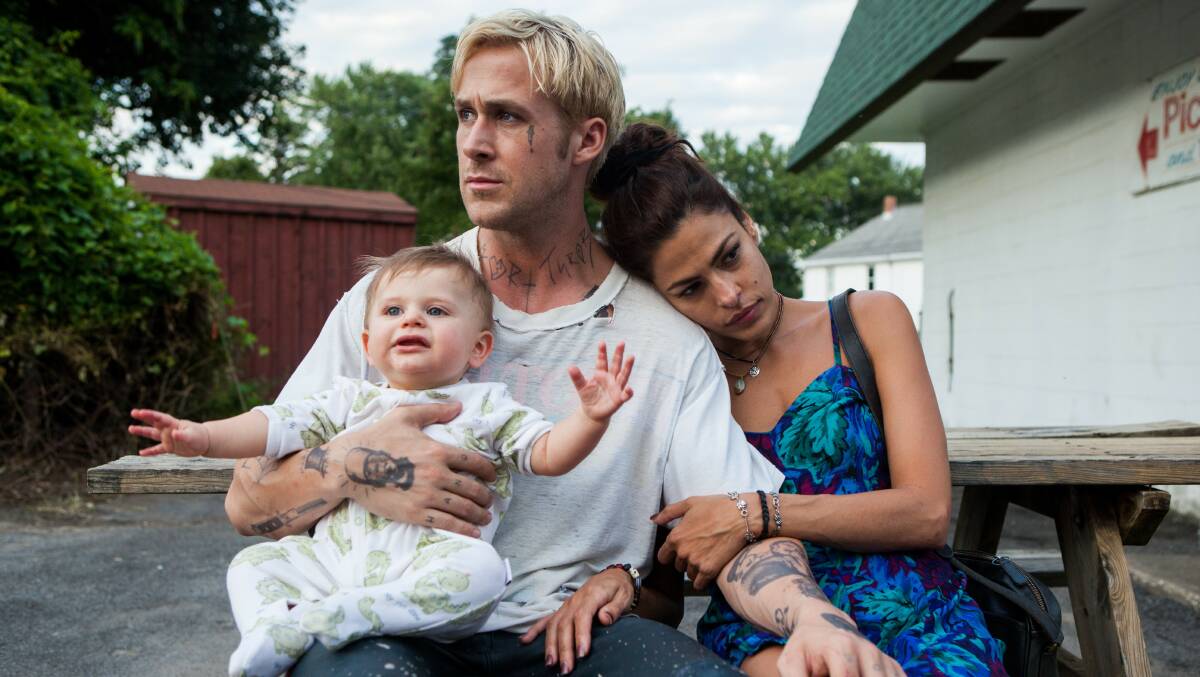 Film shot from The Place Beyond the Pines.
