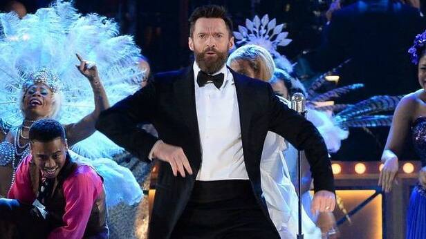 CELEB GOSS: Hugh Jackman's bouncing at Tony Awards draws love and ire on Twitter
