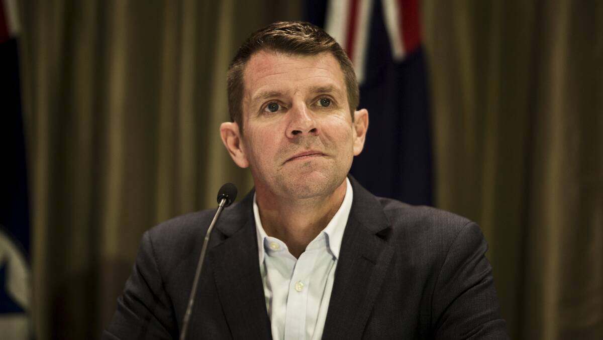 NSW Premier Mike Baird. Picture: DOMINIC LORRIMER