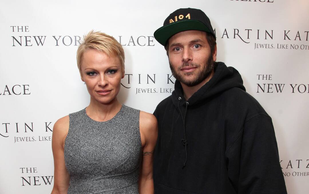 Pamela Anderson and Rick Salomon. Picture: GETTY IMAGES