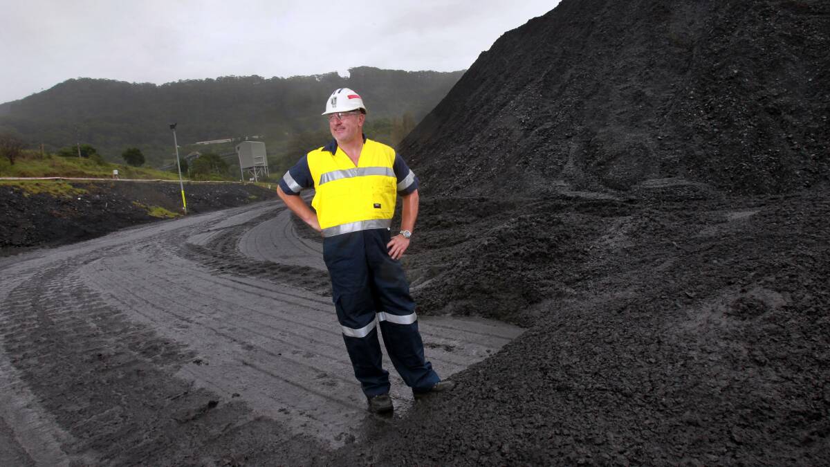 Wollongong Coal chief operating officer David Stone. PICTURE: ORLANDO CHIODO