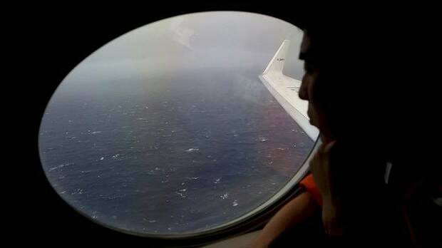The search for the missing plane continues off the coast of Perth. Photo: AP