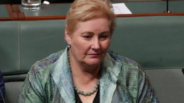 Ann Sudmalis during question time in Parliament House in Canberra on Tuesday. Photo: Andrew Meares
