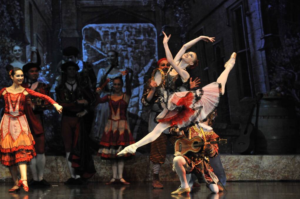 The Imperial Russian Ballet performs Don Quixote, the story of a bumbling Spanish knight.