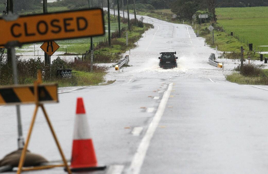 Parts of the Illawarra Highway were reopened early Friday. Picture: GREG TOTMAN