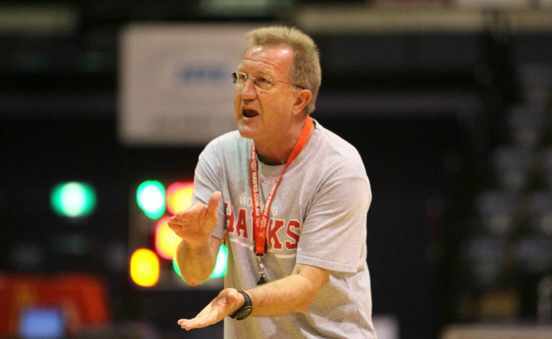 Hawks coach Gordie McLeod. Picture: KIRK GILMOUR