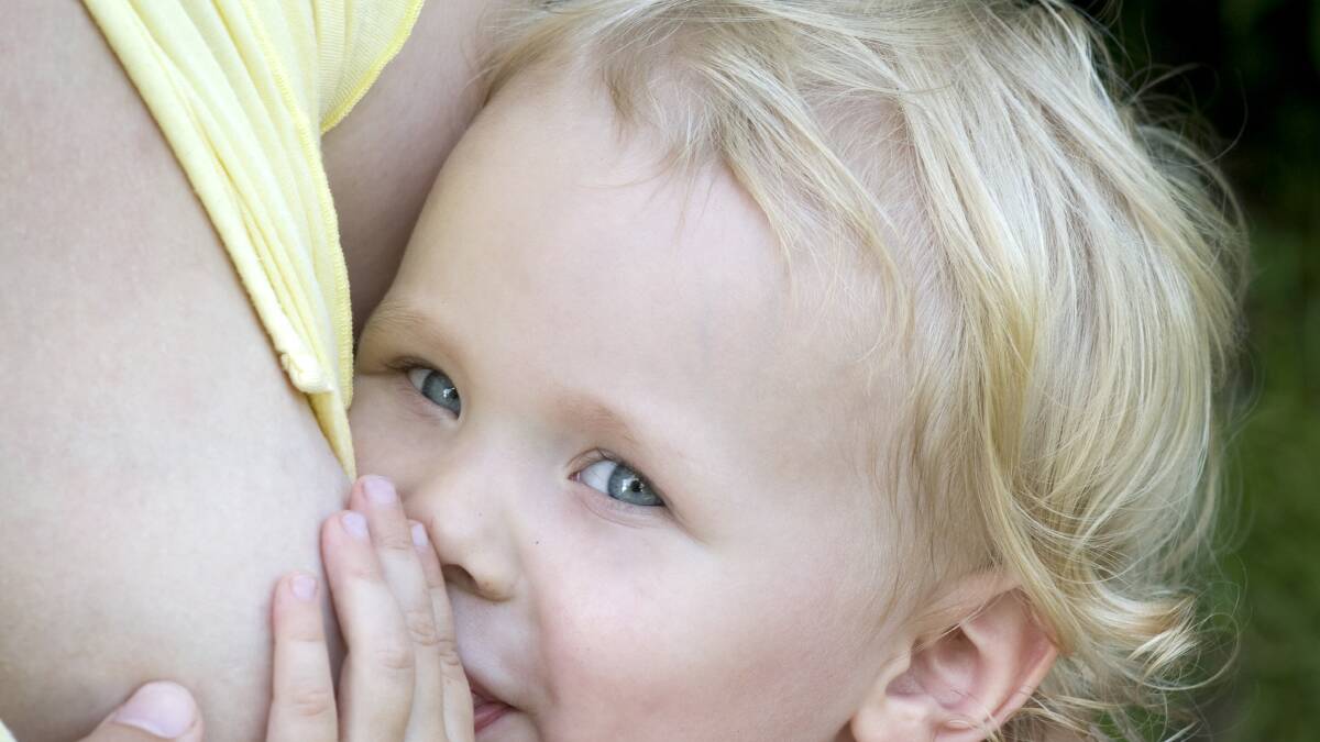 Breastfeeding older children more common than thought: expert