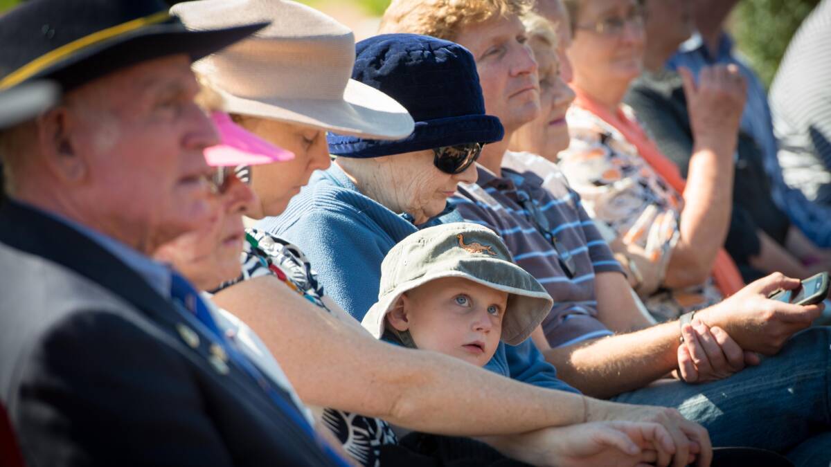Saturday was a big day in Jamberoo, with a large crowd gathering to remember the fallen at the annual Anzac service.