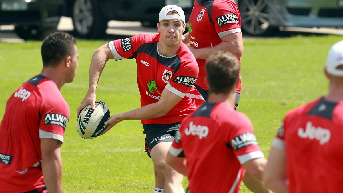 Michael Witt has been recalled at halfback for St George Illawarra.