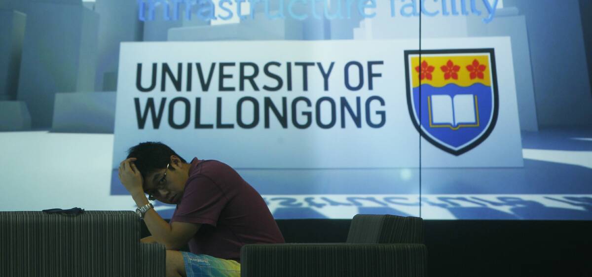 Wealthy universities may poach top students from regional counterparts, such as the University of Wollongong, under education reforms, according to the opposition. Picture: DAVE TEASE