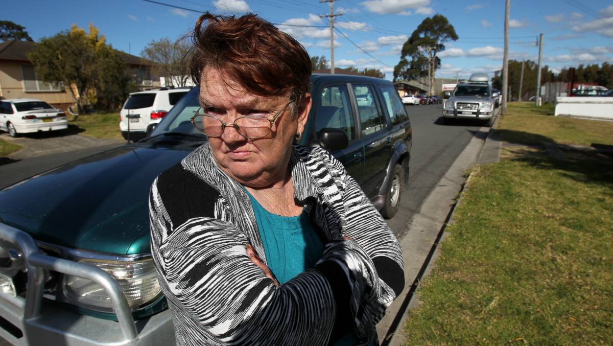 Leonie Simpson is sick of people parking illegally in her street during netball season. Picture: GREG TOTMAN