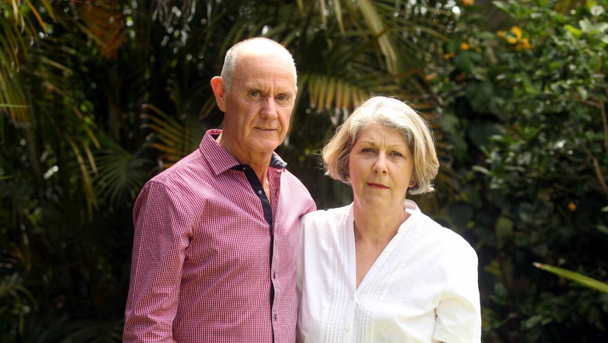 Russell and Robyn Smith want all investors in the Trio Capital debacle, no matter how they invested, to be compensated. Picture: CHRIS LANE