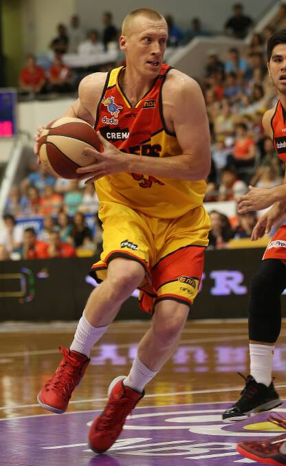 Adam Ballinger in action against Perth last year. Picture: MICK CONNOLLY