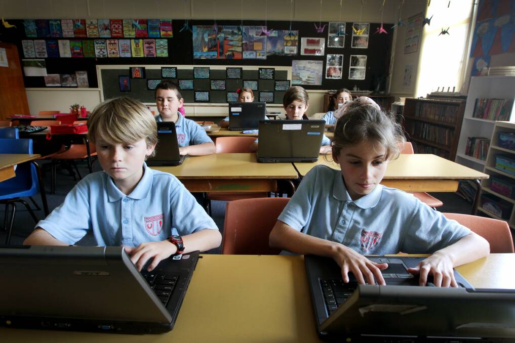 Towradgi Primary School has ordered more laptops for its students. 