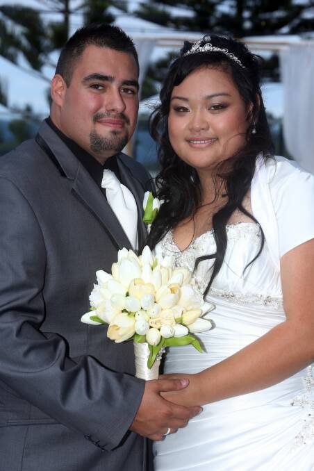 March 9: Tara Limin and Dino Uberuaga were married at the Northbeach Novotel.