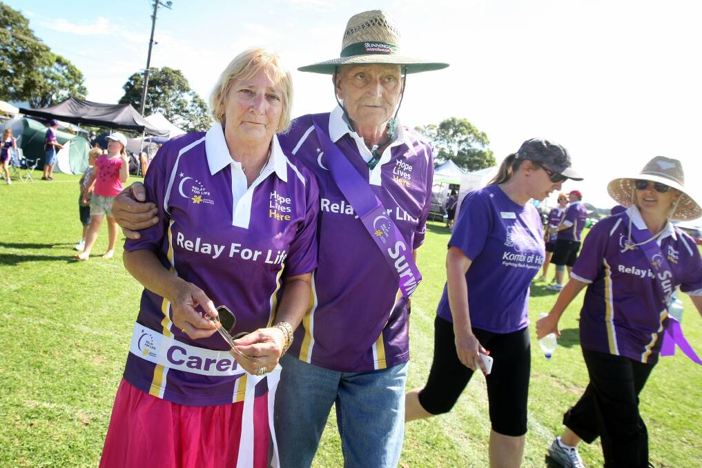 The 2014 Shellharbour Relay for Life. Picture: SYLVIA LIBER