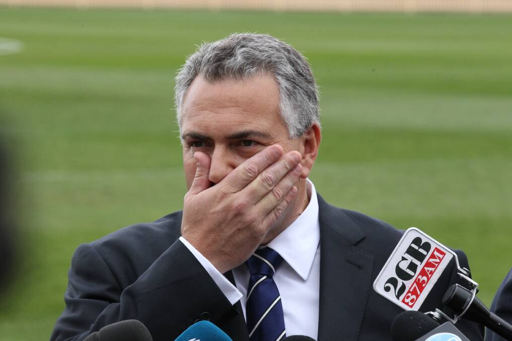 Joe Hockey appeared on 2GB on Friday to apologise for his comments. File picture.